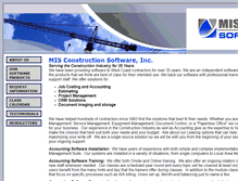 Tablet Screenshot of mis-construction.com